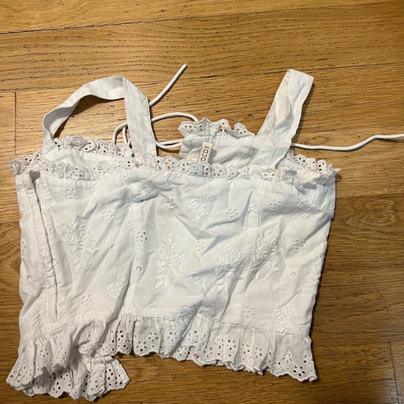 NWOT H&M corset top - Picture 2 of 3
